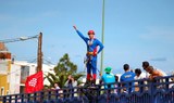Superman style bridge bungee jumping in Gran Canaria