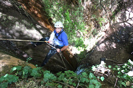 Abseil ravines in Gran Canaria canyoning