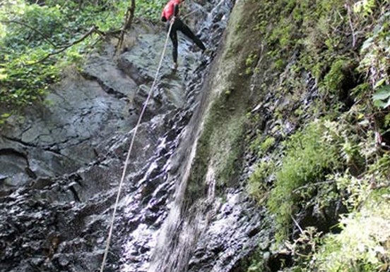 Abseil through gorges in Gran Canaria canyoning