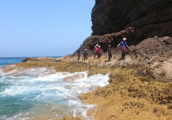 coasteering in Gran Canaria coast