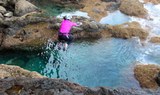 Gran Canaria coasteering jump off cliff