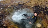 relaxing after Gran Canaria coasteering