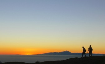 Sunset route to the Roque Nublo (May - September)