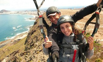 Tandem Paragliding near Las Palmas