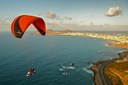 Paragliding over Gran Canaria coast