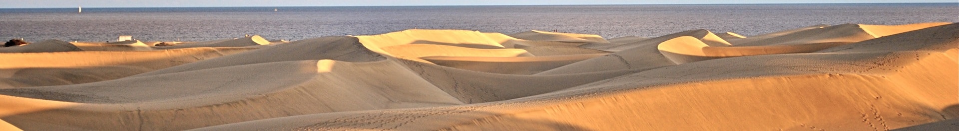 The massive sand dunes of Maspalomas