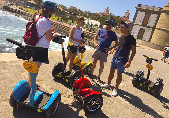 40-minute segway in Maspalomas bike tour