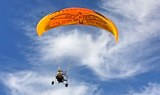 Paratrike in the Gran Canaria sky