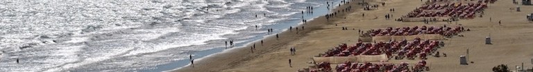 Playa del Inglés beach in Gran Canaria