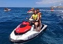 jet ski ride in Gran Canaria waters