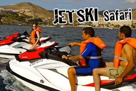 Jet ski safari in south Gran Canaria coast