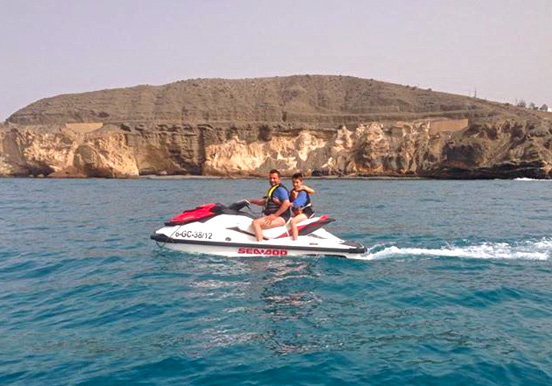jet ski tour in Gran Canaria