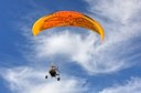 Paratrike in the Gran Canaria sky