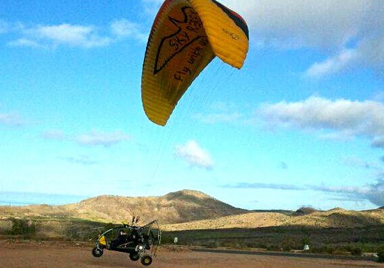 paratrike tandem in Gran Canaria