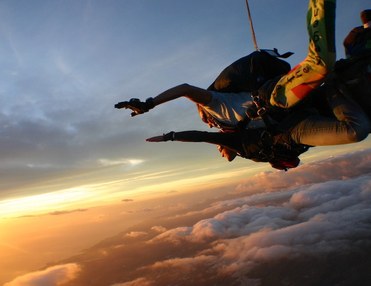 Skydiving in Gran Canaria