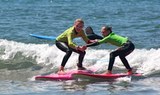 learning to surf the waves in Maspalomas