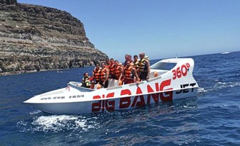 Jet boat 360 in Playa Taurito or Playa Mogán