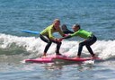 learning to surf the waves in Maspalomas