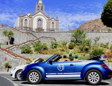The VIP Convertible VW Beetle Big Mountain Tour Gran Canaria