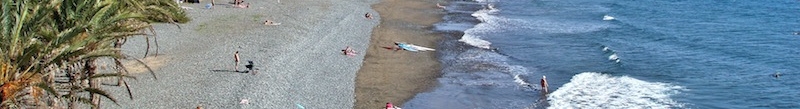 The beach of San Agustín
