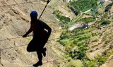 Walk on steel wire Via ferrata Gran Canaria.jpg