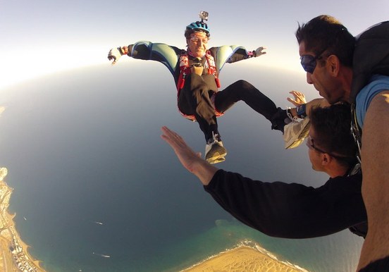 Skydive above impressive landscape of Gran Canaria.JPG