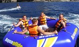 inflatable donut water sport in gran canaria