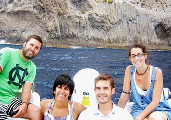 private charter boat in La Gomera