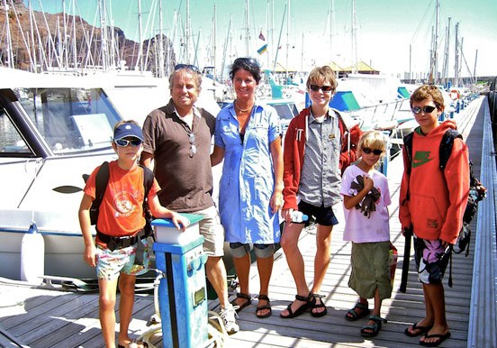 private charter boat tour in La Gomera