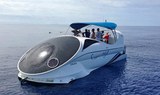 hydrofoil operated and futuristic Fantasy boat