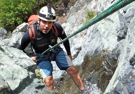 experience canyoning in La Palma