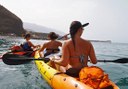 experience kayak adventure in La Palma coast