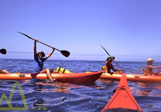 kayak excursion in La Palma