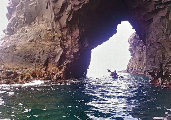 kayaking in La Palma