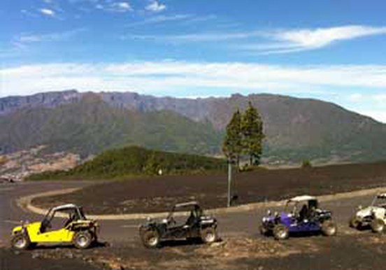 La Palma volcanoes route buggy tour