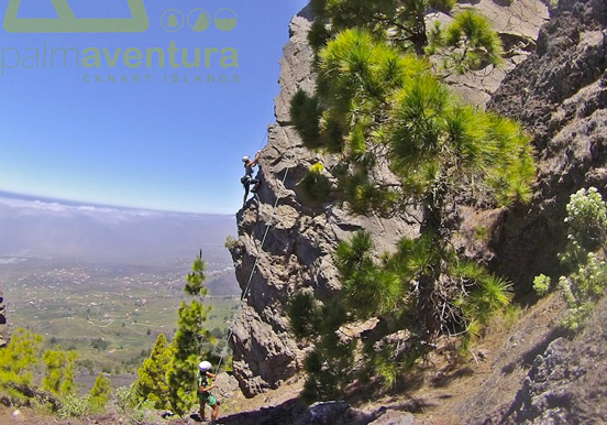 experience rock climbing in La Palma
