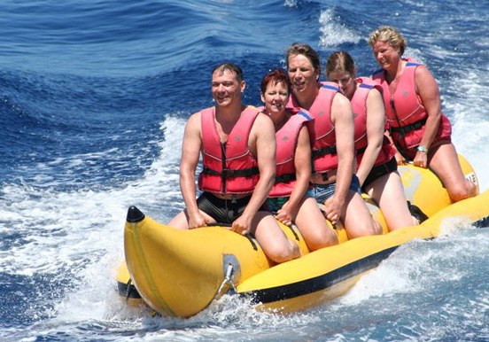 banana boat adventure in La Palma
