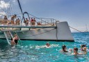 water party in Papagayo bay