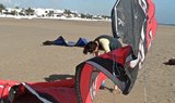 kitesurf in Lanzarote beach