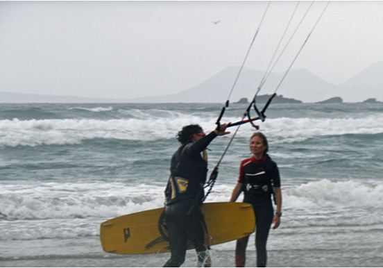 kitesurfing introductory course