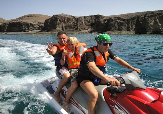 Fuerteventura catamaran sailing with jetski ride