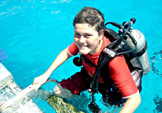 diving for kids