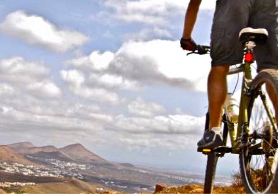 mountain bike tour in Lanzarote
