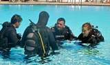 confined water dive for open water dive course