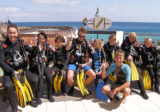 dive in Costa Teguise