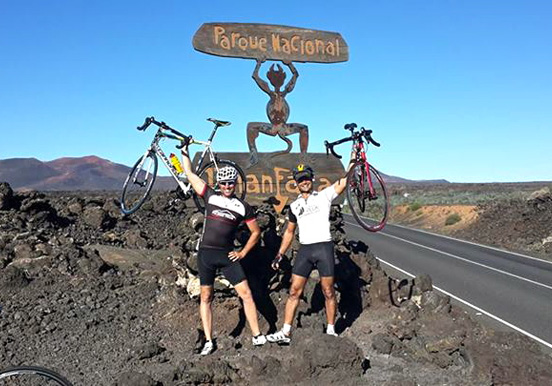 road bike to Timanfaya National Park