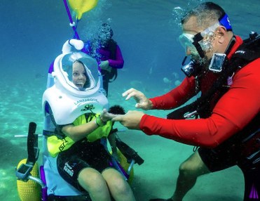 Sea Trek Adapted for People with Reduced Mobility