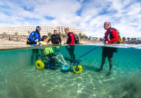 Sea trek adapted for the disabled Lanzarote.jpg