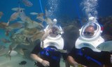 Sea trekking in Lanzarote