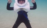 walk underwater in Lanzarote